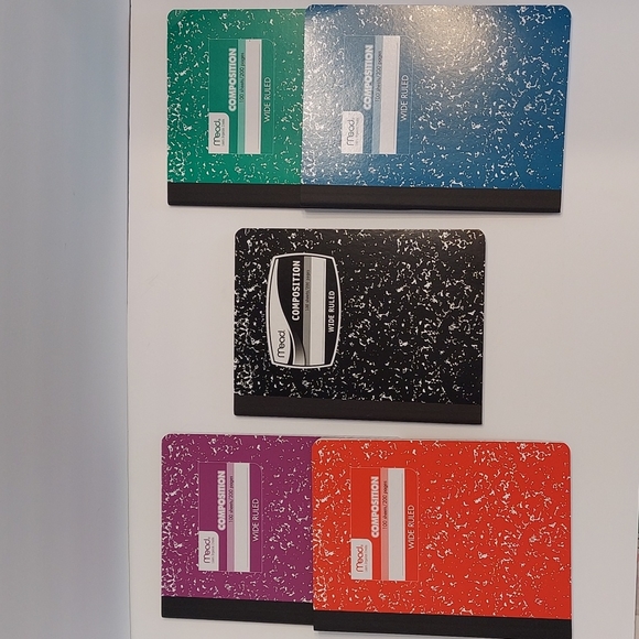 Mead Wide Ruled Composition Notebook Bundle - Picture 3 of 9